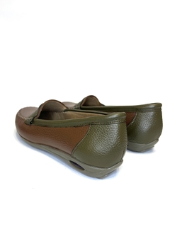 Mocasin de cuero con vincha Kalel (1913) - Calzados Miguel Angel - Zapatos de cuero