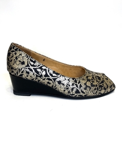 Zapato de cuero combinado Kalel (289) - comprar online