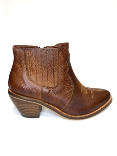 Bota de cuero texana Gravagna (4020) - comprar online