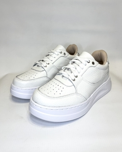 Zapatilla de cuero acordonada Gravagna (303G)