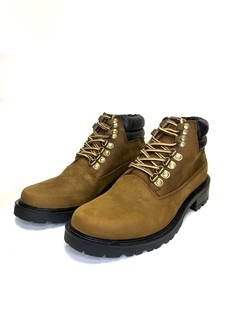 Borcego de cuero combinado Franco Pasotti (Baldi)