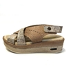 Sandalia de cuero combinada Keady (4101)