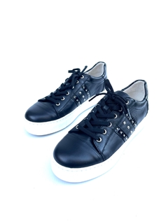 Zapatilla de cuero con tachas Barbieri (20-105) - comprar online