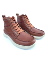 Zapatilla de cuero abotinada Palma (1024)