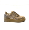 Zapatilla de cuero combinado Keady (5680).