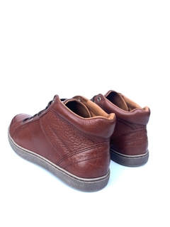 Zapatilla de cuero abotinada Perissinotto (5015) - Calzados Miguel Angel - Zapatos de cuero