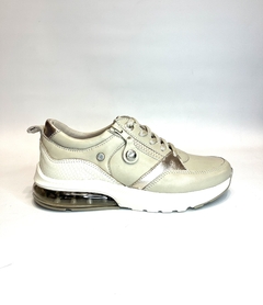 Zapatilla de cuero con cámara Cavatini (39-2502) - comprar online