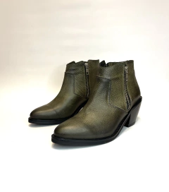 Bota de cuero texana Gravagna (4015)