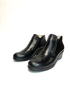 Bota de cuero combinada Kalel (1147)