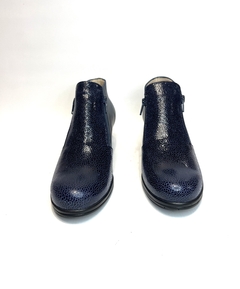 Bota de cuero combinada Kalel (1147) - Calzados Miguel Angel - Zapatos de cuero
