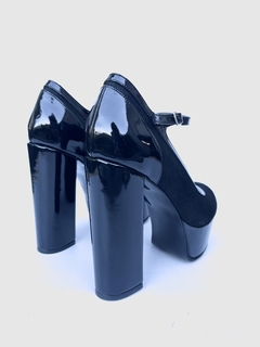Zapato de cuero combinado Abel Mingrino (2611) - Calzados Miguel Angel - Zapatos de cuero