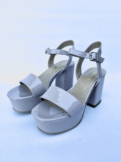 Sandalia de cuero charol Abel Mingrino (2541/2663) - comprar online