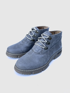 Bota de cuero acordonada Gina Ferrari (3608) - comprar online