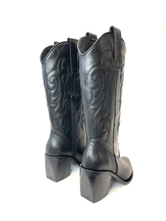 Bota de cuero caña alta Barbieri (23-521) - Calzados Miguel Angel - Zapatos de cuero