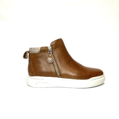 Bota con cierre de cuero Cavatini (41-1267)