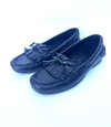 Mocasín de cuero con flecos Perissinotto M (306/2)