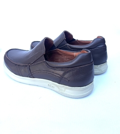 Náutico de cuero con elásticos Palma (1020) - Calzados Miguel Angel - Zapatos de cuero