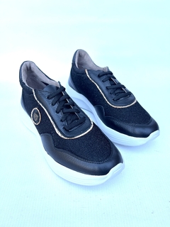 Zapatilla de cuero combinada Keady (440) - comprar online
