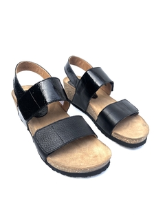 Sandalia de cuero combinada Fussbett (6417) - comprar online