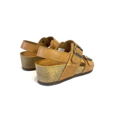 Sandalia de cuero Fussbett (6418) - Calzados Miguel Angel - Zapatos de cuero