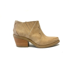 Bota de cuero texana Penelope (1859) beige - comprar online