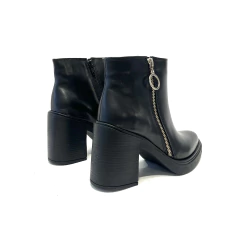 Bota de cuero Penelope (1490) negro - Calzados Miguel Angel - Zapatos de cuero