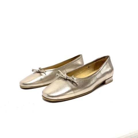 Chata de cuero Kalel (1046k) champagne