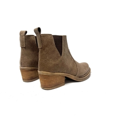 Bota de cuero Gina Ferrari (1501) vison - Calzados Miguel Angel - Zapatos de cuero