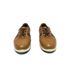 Zapatilla acordonada de cuero Pasotti (vían) - Calzados Miguel Angel - Zapatos de cuero