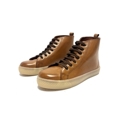 Botita acordonada de cuero Perissinotto (108) suela - comprar online
