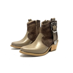Bota texana de cuero Penelope (1871) visón en internet