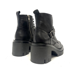 Borcego de cuero acordonado c/hebilla Troncoso (290) - Calzados Miguel Angel - Zapatos de cuero