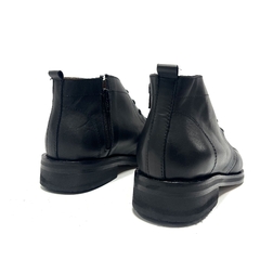 Bota acordonada de cuero Pasotti (molía) en internet