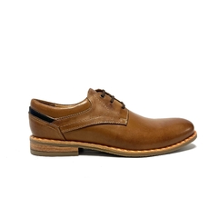 Zapato de cuero acordonado Pasotti (Jara-fm) color suela