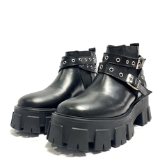 Borcego de cuero base tractor Micadel (white) - Calzados Miguel Angel - Zapatos de cuero