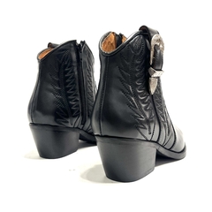 Bota texana de cuero Micadel (toga) - Calzados Miguel Angel - Zapatos de cuero