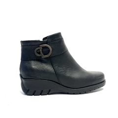 Bota de cuero taco chino Gravagna (971)