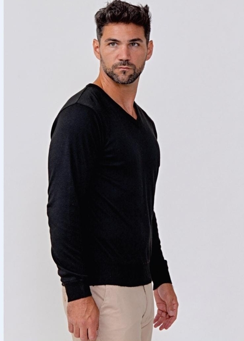 Swetter tejido escote v Viero LVZ - comprar online