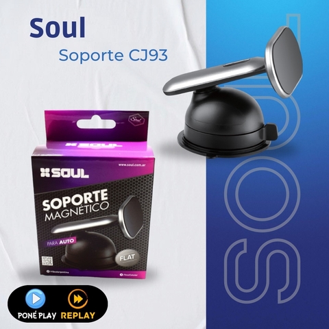 SOPORTE MAGNETICO P/ AUTO (SOUL SOP-CJ93)