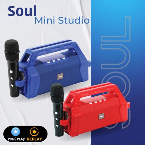 PARLANTE CON KARAOKE MINI STUDIO (SOUL XS500)
