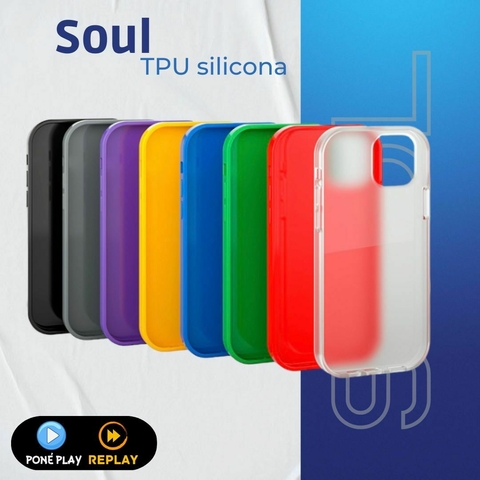 TPU SILICONA IP XSMAX (SOUL TPU-SILICONAXSMAX)