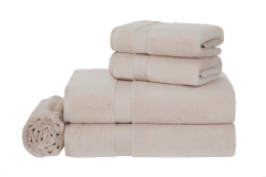 toalha de rosto trussardi doppia nocciola 100% algodão - comprar online