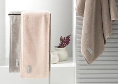 Toalha de Rosto Trussardi Doppia Soft Rose 100% Algodão - Letto Di Casa