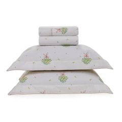 Jogo de cama Cilici Trussardi Solteiro - 200 Fios - Letto Di Casa
