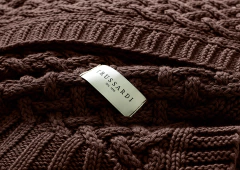 Manta San Lorenzo Trussardi - 100% Algodão Egípcio - comprar online