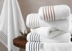 Toalha Banhão Trussardi Palladio Branco/ Granel 100% Algodão