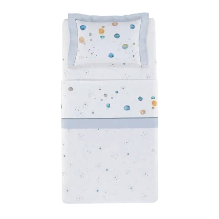 Jogo de Cama Solteiro Galileo - Trussardi - Letto Di Casa