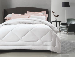 Edredom Trussardi Casal Colore Branco 200 Fios Percal 100% Algodão