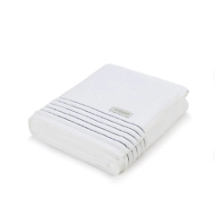 Toalha Banhão Trussardi Palladio Branco/ Granel 100% Algodão - comprar online