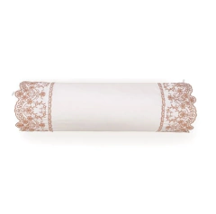 Almofada Rolinho Trussardi 300 Fios Cetim 100% Algodão Egípcio Gianni